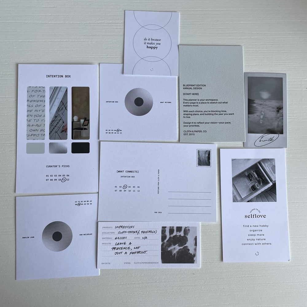 Cloth & Paper Planner Card Bundle - Picture 2 of 2